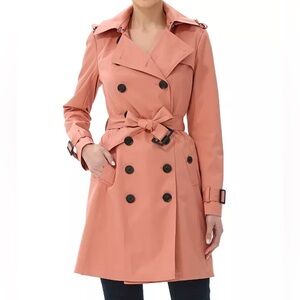 NWT Kim + Kai szXS Adley water resistant hooded trench coat…
